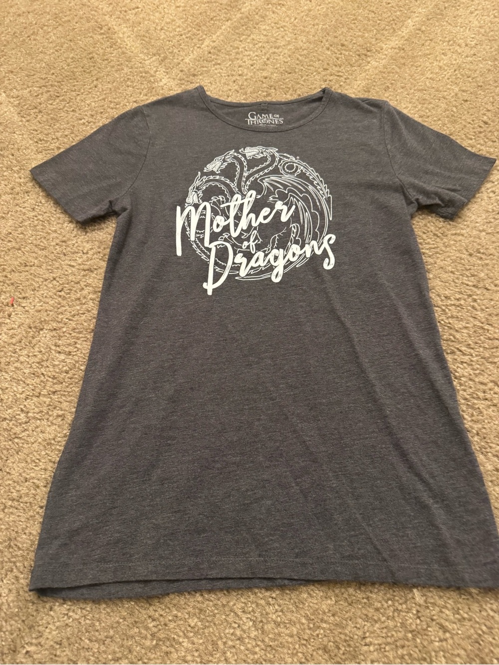 Women’s 'Mother of Dragons' Charcoal Graphic Tee